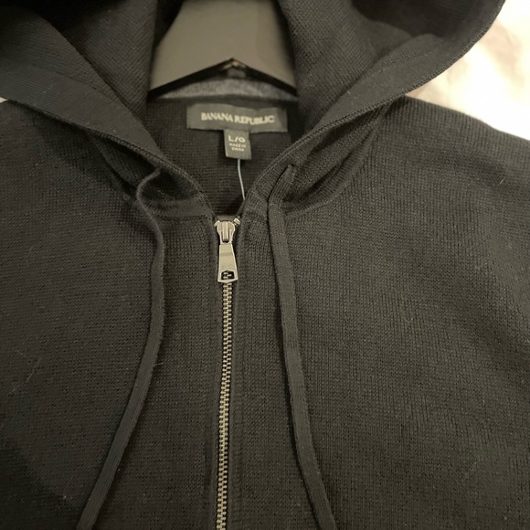 Banana Republic, men’s zip up sweater hoodie - Picture 3 of 7